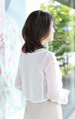 ミディアム unhair千葉中央所属・豊永 幸子のヘアスタイル