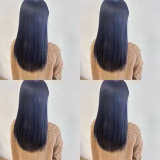 セミロング 河口 友里のヘアスタイル