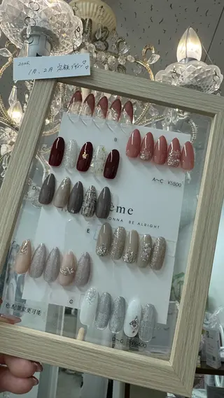 ネイル Bersinar nail所属・Bersinar nail(rina)のネイルデザイン