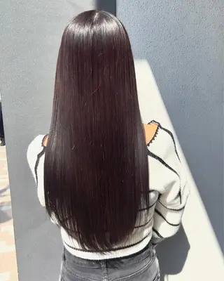 ロング ✨縮毛矯正/髪質改善 錦糸町/松坂拓馬のヘアスタイル