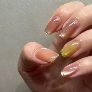 ネイル soa.Aika 自爪育成のネイルデザイン