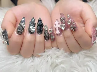 ネイル ANH ゴテゴテネイルのネイルデザイン