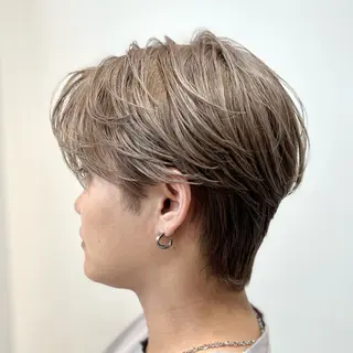 カラー メンズ 【メンズ特化⚡️】 曲がる矯正/千原涼麻のヘアスタイル