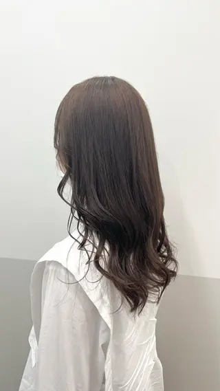 セミロング 似合わせレイヤー/ 美髪縮毛矯正/ミナエのヘアスタイル