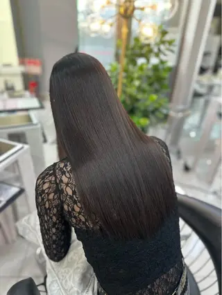 ロング Rin/寒色系カラー 🦋/うる艶ヘア🫧のヘアスタイル