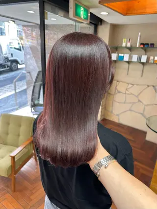 ミディアム カラー 矢野 晃平のヘアスタイル