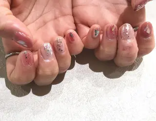 ネイル 舞田 苑香のネイルデザイン