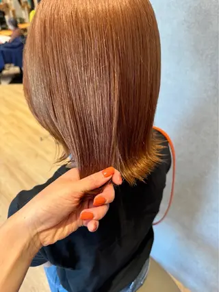 ミディアム カラー 艶カラー 🎀良川琴奈のヘアスタイル