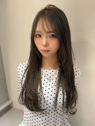 ロング ayaka🫧 梅田ダブルカラーのヘアスタイル