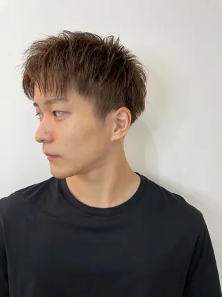 カラー メンズ メンズカット クドウユウキのヘアスタイル
