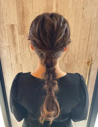 ヘアアレンジ 岡村 真子のヘアスタイル