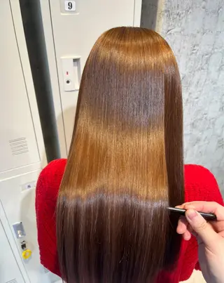 セミロング ✨髪質改善カラー✨ ななみのヘアスタイル