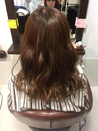 ロング カラー N°+aero 🦔近藤　のぞみ🦔のヘアスタイル