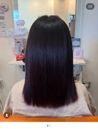 ミディアム 廣川 真梨乃のヘアスタイル