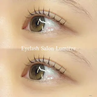 マツエク・マツパ Lumiére SAKURAのマツエク・マツパデザイン