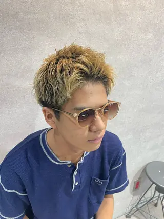 カラー メンズ ayu ♥のマツエク・マツパデザイン