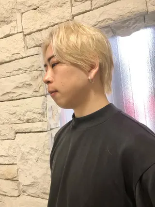 カラー ヘアアレンジ メンズ メンズ特化✂️栗原 侑也のヘアスタイル