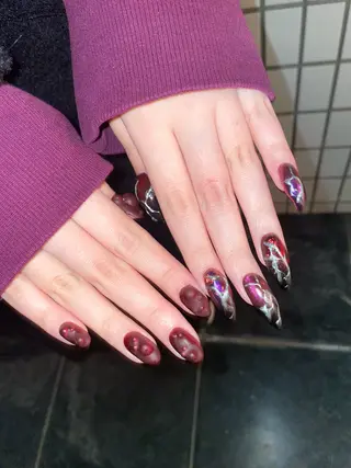ネイル Nail ヌシん家 AKANEのネイルデザイン
