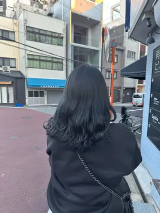 セミロング きたむら ひかりのヘアスタイル