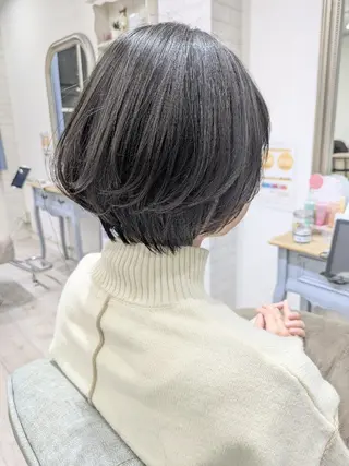 ショート ミヤザキ マサユキのヘアスタイル