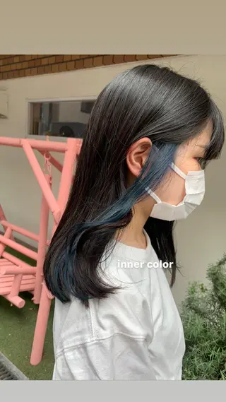 ロング カラー stylist店長 岡本真依のヘアスタイル