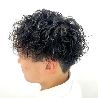 パーマ メンズ 柏メンズカットパーマ NO.1タイチのヘアスタイル