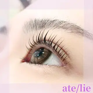 マツエク・マツパ ate/lie アテリアのマツエク・マツパデザイン