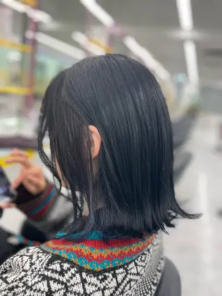 ミディアム カラー ヘアアレンジ 【透明感×レイヤー】 🍃RIKU🍃のヘアスタイル