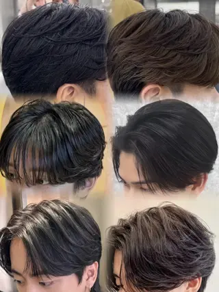 パーマ メンズ 大宮🩵韓国ヘア 毛流れ🫧☁️まいのヘアスタイル