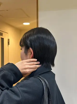 カラー UNBIRTHDAY ゆづみのヘアスタイル