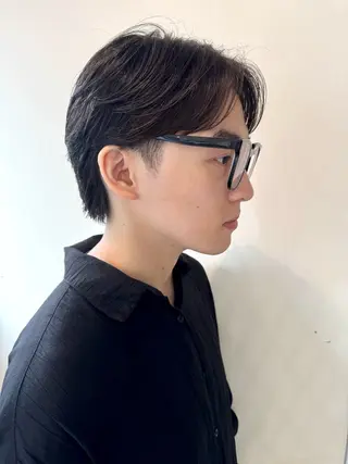 メンズ 米元 春奈のヘアスタイル