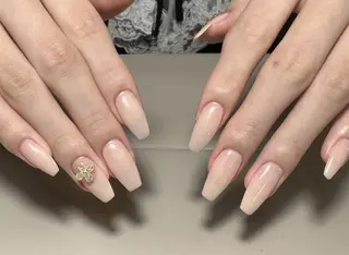 ネイル By moonネイル 🌷ワンホン/韓国風のネイルデザイン