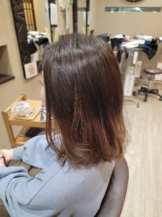 カラー 山田 周のヘアスタイル