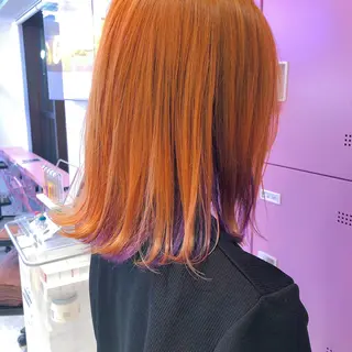 セミロング カラー パーマ ヘアアレンジ メンズ ネイル マツエク・マツパ 天神レイヤーカット No.1💖マユカのヘアスタイル