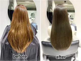 ロング カラー トキタ アオイのヘアスタイル