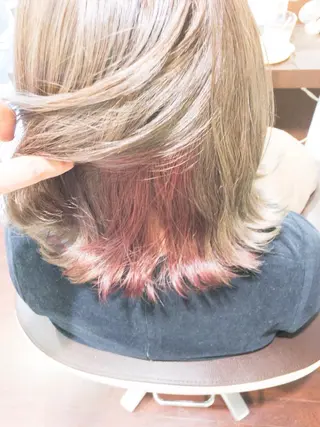 ミディアム カラー 【PD VISEO】 GENKIのヘアスタイル