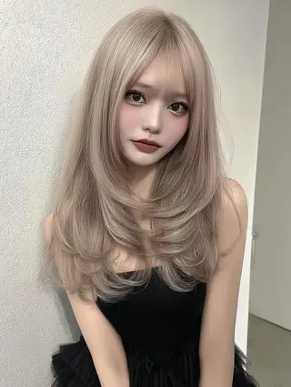 セミロング 圧倒的カラー技術 /reitのヘアスタイル
