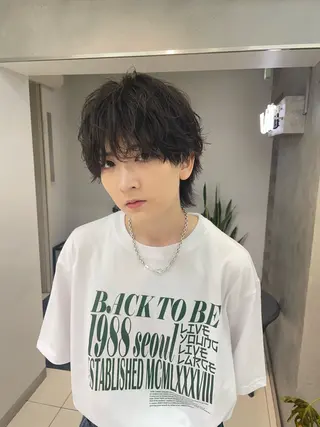 メンズ メンズ縮毛矯正 メンズカット/のヘアスタイル