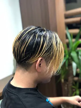 ショート カラー テライ ケイショウのヘアスタイル