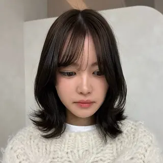 カラー Kaho 大阪カラーモデル募集のヘアスタイル