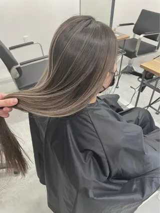 ロング カラー パーマ ヘアアレンジ メンズ キッズ ネイル マツエク・マツパ アイブロウ Eirデザイナーズ サロン茶屋町tomoのヘアスタイル