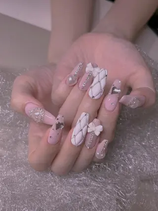 ネイル 長さだし専門店 M2　rikaのネイルデザイン