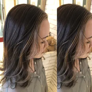 セミロング 宮下 浩一のヘアスタイル