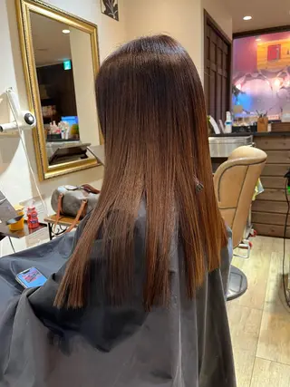 ロング カラー 中園康 /カラー/ブリーチのヘアスタイル