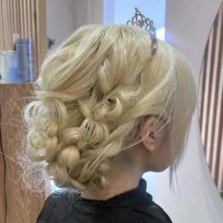 ヘアアレンジ サイレント美容師 アイリィのヘアスタイル