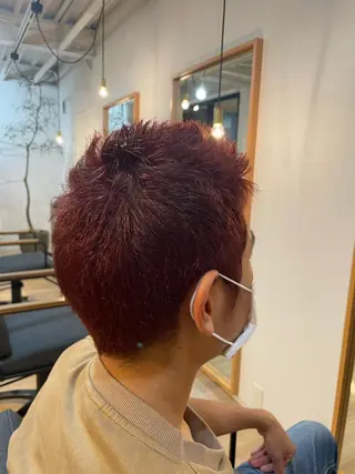 ショート メンズ 長瀬 友樹のヘアスタイル