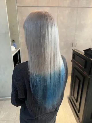 ロング カラー 🎀ハイトーン・艶 カラー HANA🎀のヘアスタイル