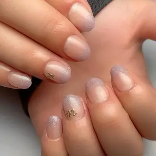 ショート ネイル 下妻ネイルサロン/ 持ちの良いネイルのネイルデザイン