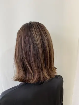 ミディアム S. Okuboのヘアスタイル