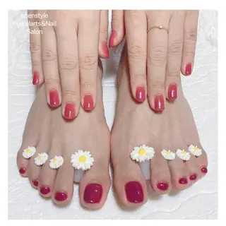 ミディアム ネイル 👑enen style👑のネイルデザイン